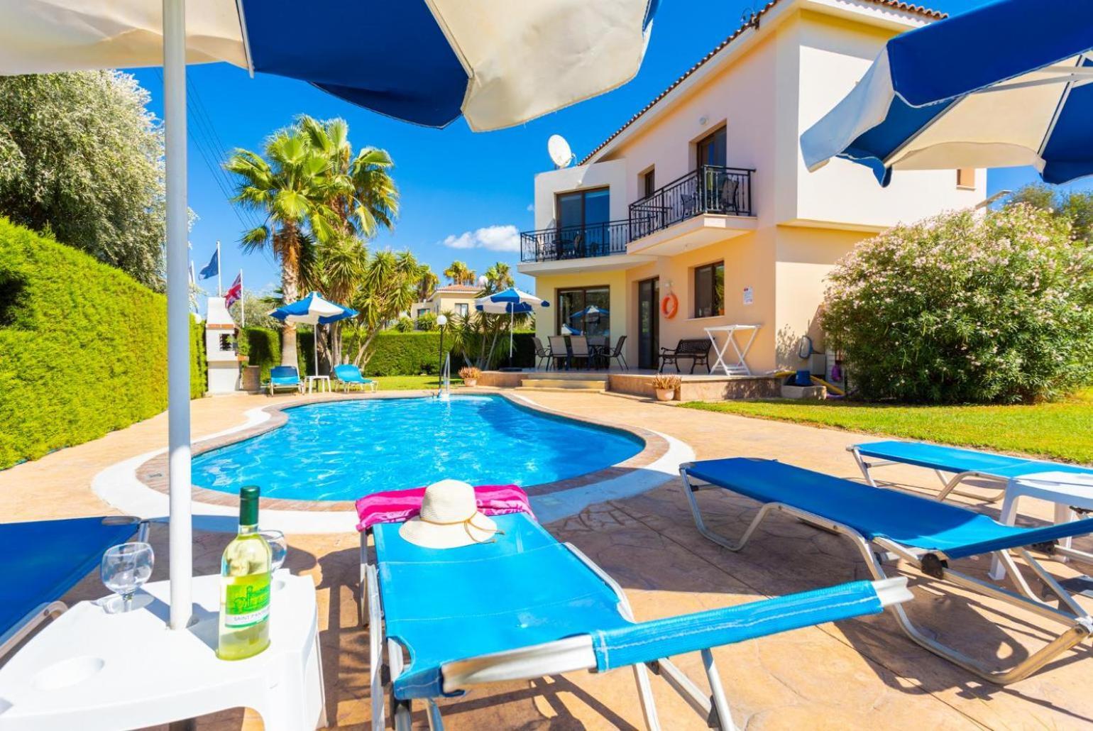 Villa Halima Georgios Polis Exterior photo
